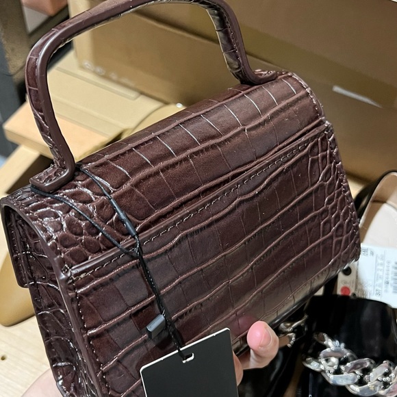 Mini top handle crossbody bag - Picture 2 of 3